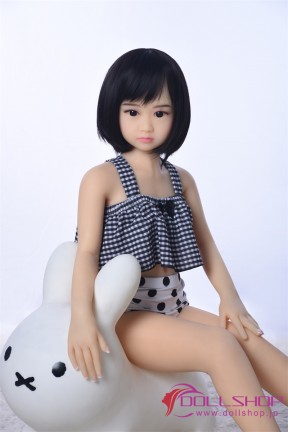 AXB Doll TPE 可愛い 猫 耳 バスト平ら ドール  120cm