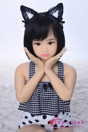 AXB Doll TPE 可愛い 猫 耳 バスト平ら ドール  120cm