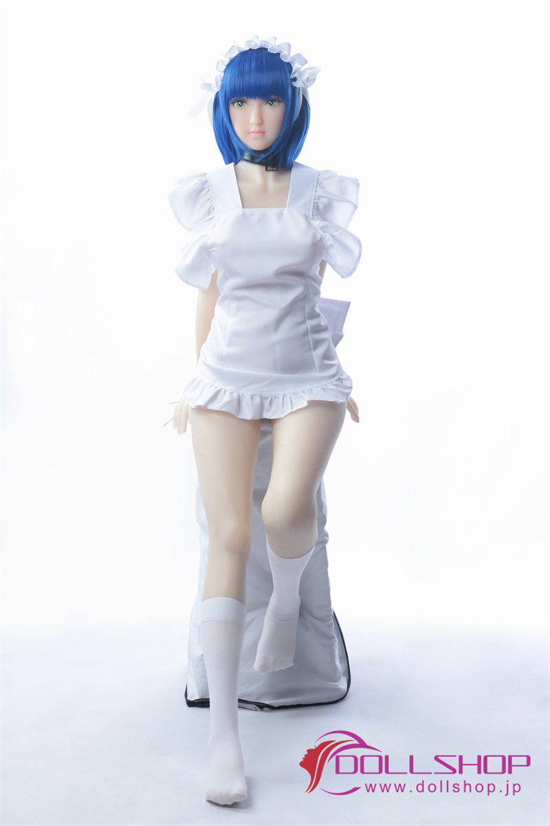 AXB Doll  TPE 青い髪 メイドコスプレ ラブドール 140cm バスト中