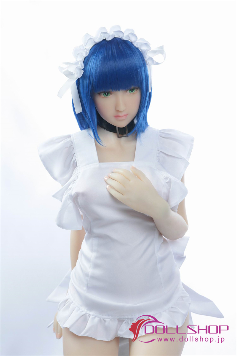 AXB Doll  TPE 青い髪 メイドコスプレ ラブドール 140cm バスト中
