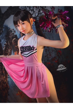 貧乳ミニ ラブドールロリ系 シリコンヘッド＋新型tpeボディ149cm