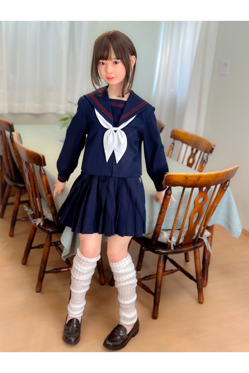 貧乳ミニ ラブドールロリ系 シリコンヘッド＋新型tpeボディ149cm