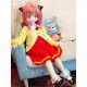 Aotume Doll  キューティー 貧乳 アニメラブ ドールTPE頭部+TPE材質ボディ 105cm AAカップ 小型ドール