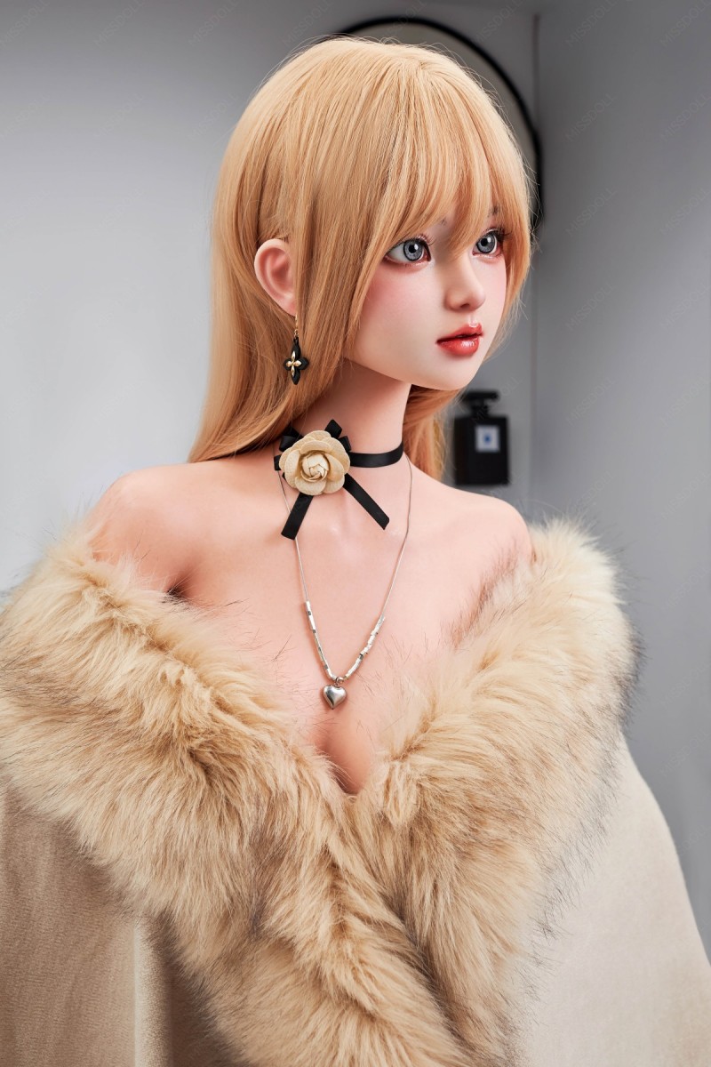 DOLLSHOP フルシリコン 金髪 ファッションラブドール Missdoll铃兰 158cm Dカップ  眉毛と睫毛植毛加工あり