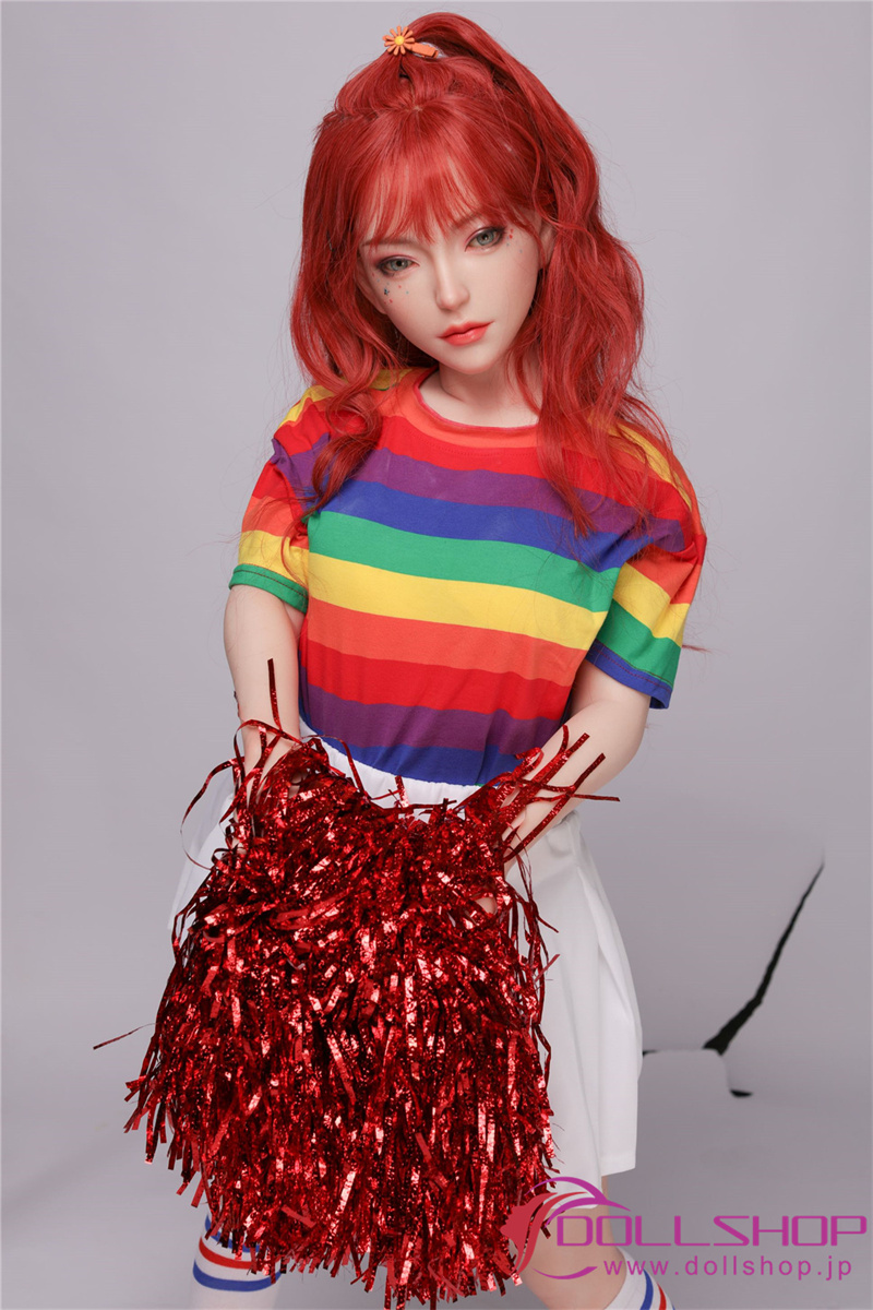 DOM DOLL 赤い薔薇のような綺麗い女性 ラブドール フルシリコン 130cm Aカップ 貧乳ドール