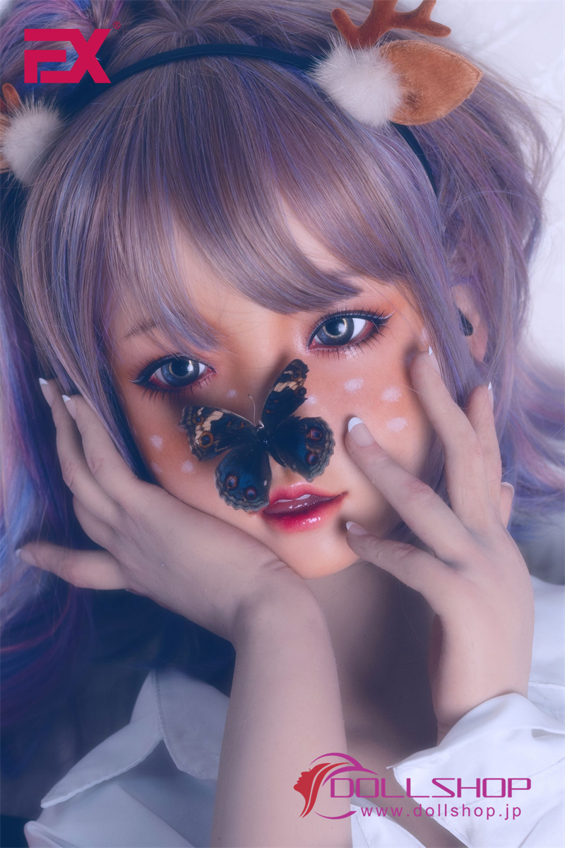 EXDOLL  高級シリコン 漫画 ラブドール 蝶 145cm 動物顔の職人メイク