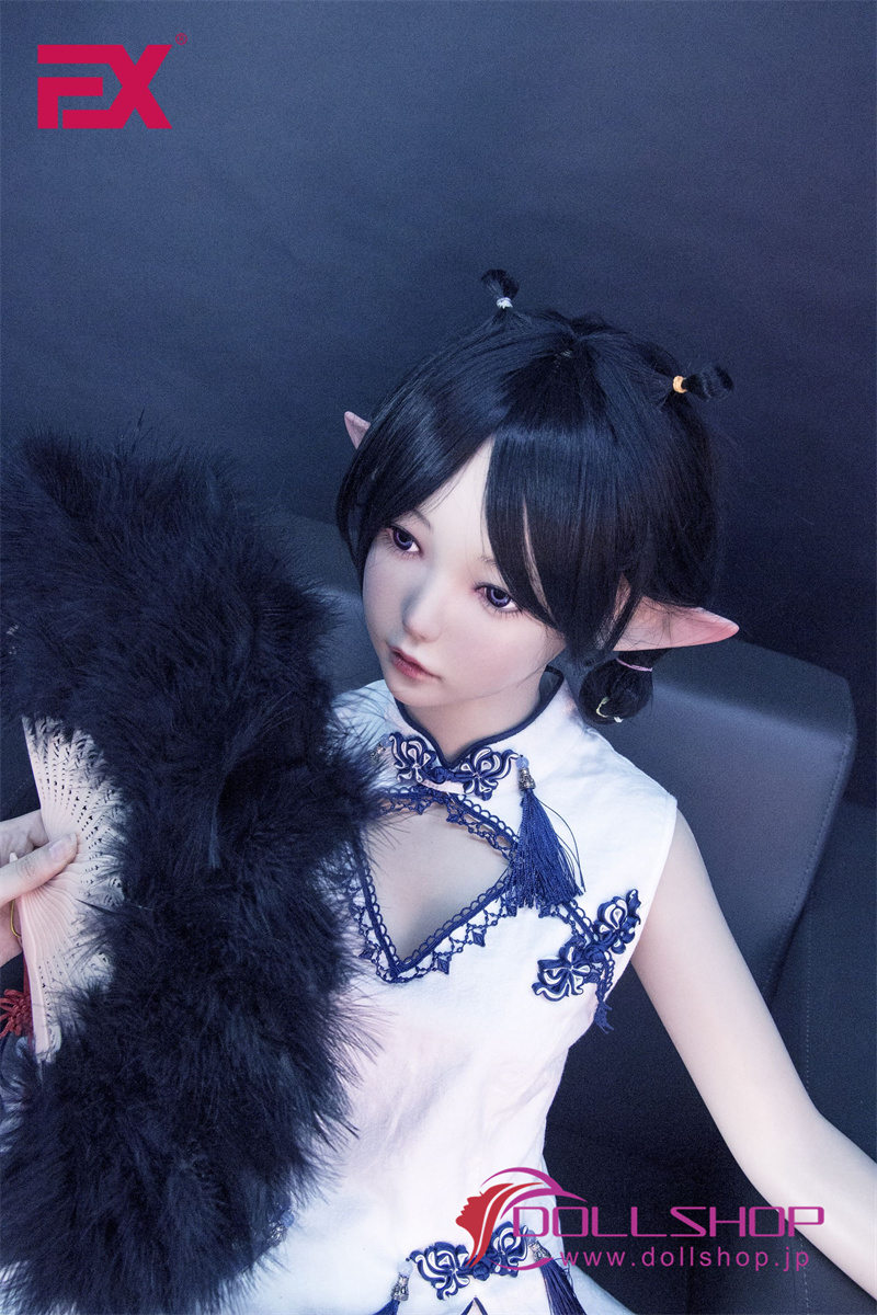 EXDOLL 高級シリコン金髪 美女 ラブドール 145cm  玥 ELF耳つき ボディー及びヘッド カスタマイズ可