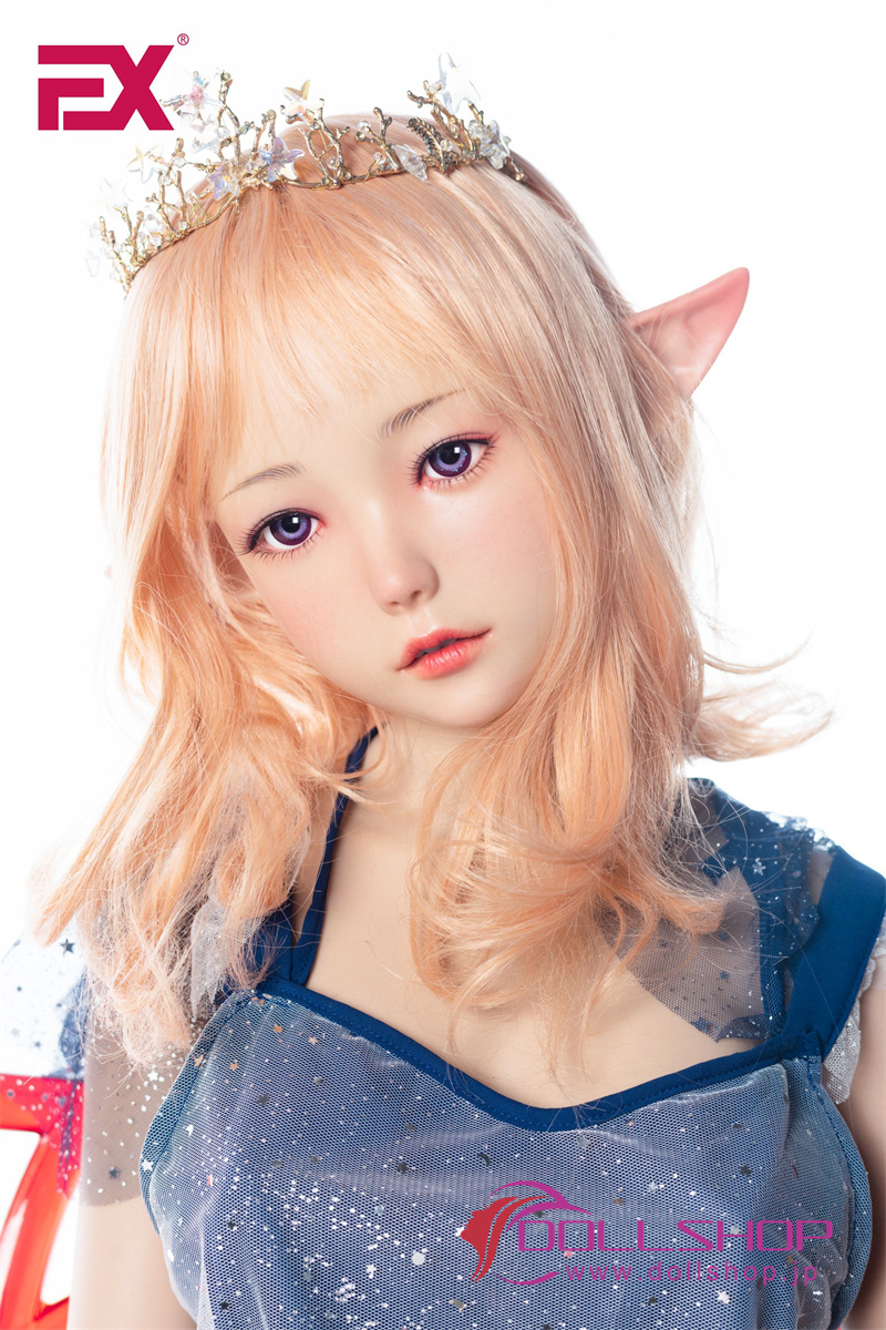 EXDOLL 高級シリコン金髪 美女 ラブドール 145cm  玥 ELF耳つき ボディー及びヘッド カスタマイズ可