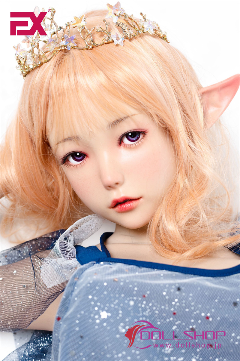 EXDOLL 高級シリコン金髪 美女 ラブドール 145cm  玥 ELF耳つき ボディー及びヘッド カスタマイズ可