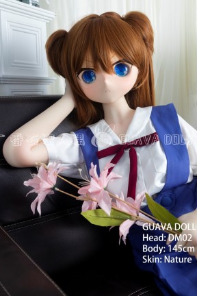 小柄妹アニメラブドール Guavadoll 明日香 DM02ヘッド145cm Bカップ ビニール(PVC)ヘッド+TPEボディ 小柄妹アニメラブドール Guavadoll 明日香 DM02ヘッド145cm Bカップ ビニール(PVC)ヘッド+TPEボディ