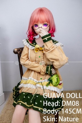 ショコラ アニメラブドール Guavadoll DM08ヘッド 150cm Dカップ ジョイントM16 ナチュラル肌色  ビニール(PVC)ヘッド+TPEボディ ショコラ アニメラブドール Guavadoll DM08ヘッド 150cm Dカップ ジョイントM16 ナチュラル肌色  ビニール(PVC)ヘッド+TPEボディ