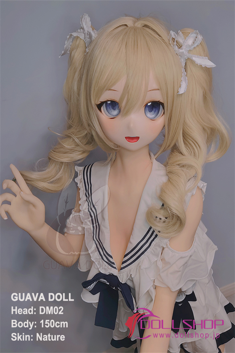 GUAVADOLL 高品質ロリ アニメラブドール  150cm Dカップ ソフトビニール製ヘッド+TPE製ボディ