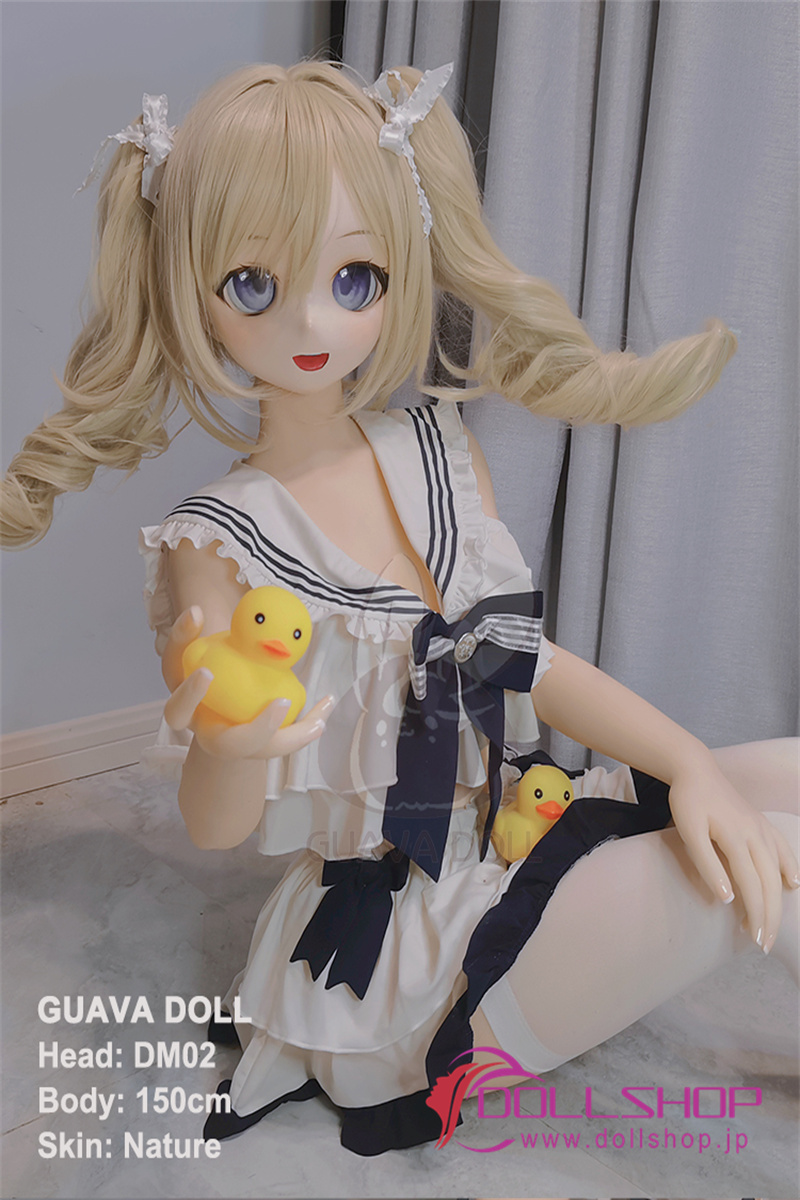 GUAVADOLL 高品質ロリ アニメラブドール  150cm Dカップ ソフトビニール製ヘッド+TPE製ボディ