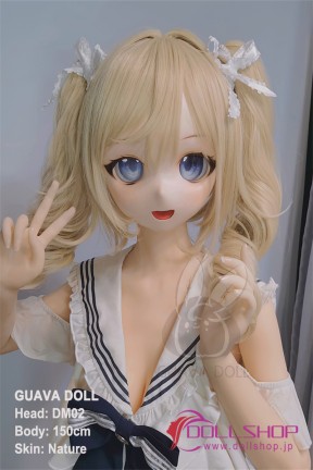 GUAVADOLL 高品質ロリ アニメラブドール  150cm Dカップ ソフトビニール製ヘッド+TPE製ボディ