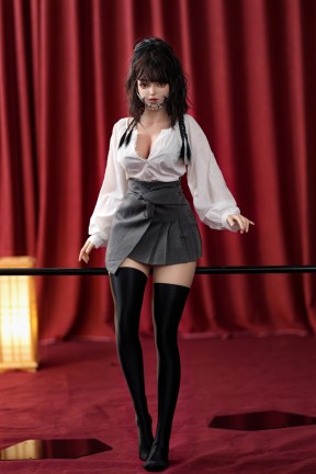アダルト巨乳ラブドール JYDOLL-洛水2.0 フルシリコン製 163cm Fカップ スターメイク 睫毛と眉毛植毛あり