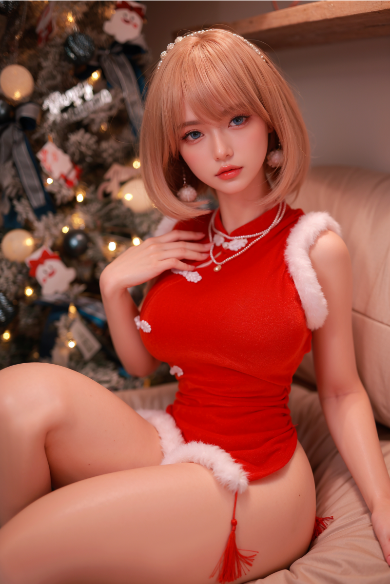 DOLLSHOP 最新のクリスマスリリースフルシリコンラブドール 美奈子 161cm Fカップ スターメイク 睫毛と眉毛植毛あり