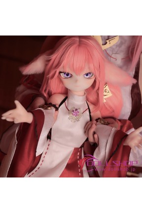 MOZU DOLL  二 次元 貧乳美少女  ラブドール 神子  85cm Aカップ  ソフトビニール製頭部 TPE製ボディ ドール（新製品)