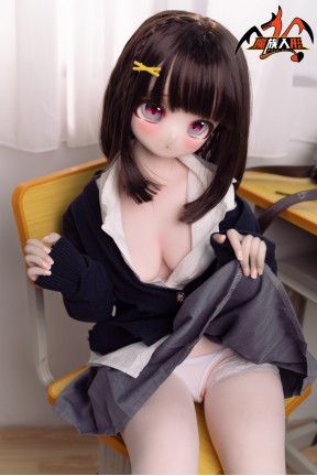 今期 アニメラブドール MOZU-Rubi 130cm TPE製ボディ+ソフトビニール製ヘッド 宣伝画像と同じ制服も付属 