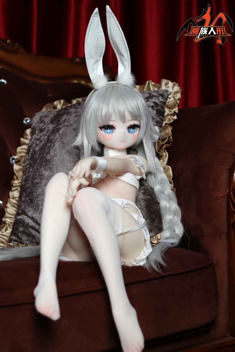 DOLLSHOP 可愛い アニメラブドール MOZU白兔 85cm ソフトビニール製頭部 TPE製ボディ