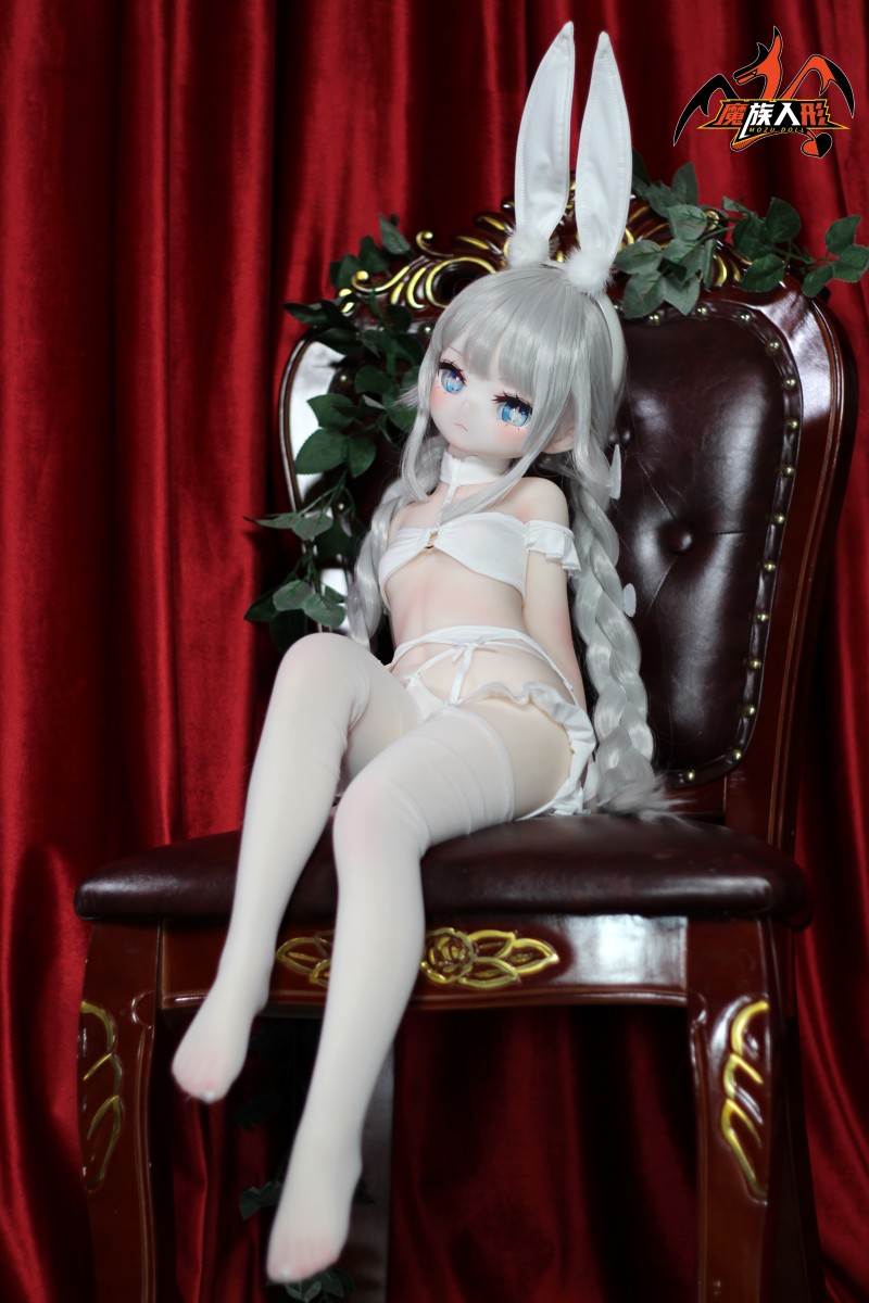 DOLLSHOP 可愛い アニメラブドール MOZU白兔 85cm ソフトビニール製頭部 TPE製ボディ