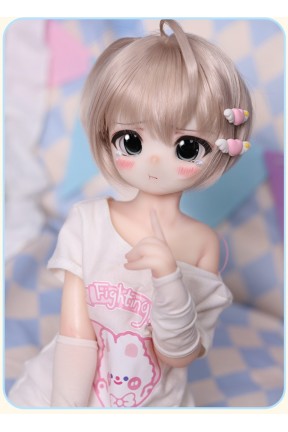 65cmアニメ ラブドール MOZU-比奈 ソフトビニール製頭部 シリコン製ボディ付属制服