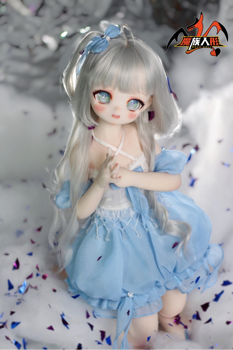 TPE  かわいい アニメ ドール 小水母 85cm MOZU DOLL 宣伝画像と同じ制服も付属 