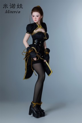 シリコンミニフィギュアドール Minerva Doll 宁红叶 ヘッド S1ボディ【髪が植毛タイプ 衣装+スタンド付き】 シリコンミニフィギュアドール Minerva Doll 宁红叶 ヘッド S1ボディ【髪が植毛タイプ 衣装+スタンド付き】