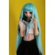 小さいアニメラブドール 60cm 普通乳 S2ヘッド シリコン製 Mini Doll