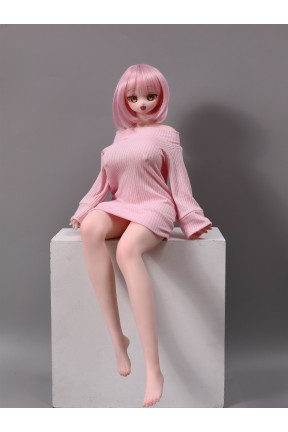 シリコン キューティー アニメドール Sugar 60cm 巨乳 軽量化 収納が便利 Mini Doll