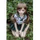 アニメ美 少女 ドール 60cm X10ヘッド シリコン 制服 Mini Doll