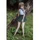 アニメ美 少女 ドール 60cm X10ヘッド シリコン 制服 Mini Doll