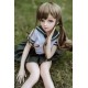 アニメ美 少女 ドール 60cm X10ヘッド シリコン 制服 Mini Doll