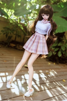 アニメ ドレス ドール ピンク制服 60cm X11ヘッド シリコン Mini Doll アニメ ドレス ドール ピンク制服 60cm X11ヘッド シリコン Mini Doll