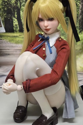 軽量化小さいアニメラブドール Mini Doll コスプレ-marry rose 60cm 巨乳 ソフトビニール製ヘッド+シリコン製ボディ 軽量化小さいアニメラブドール Mini Doll コスプレ-marry rose 60cm 巨乳 ソフトビニール製ヘッド+シリコン製ボディ
