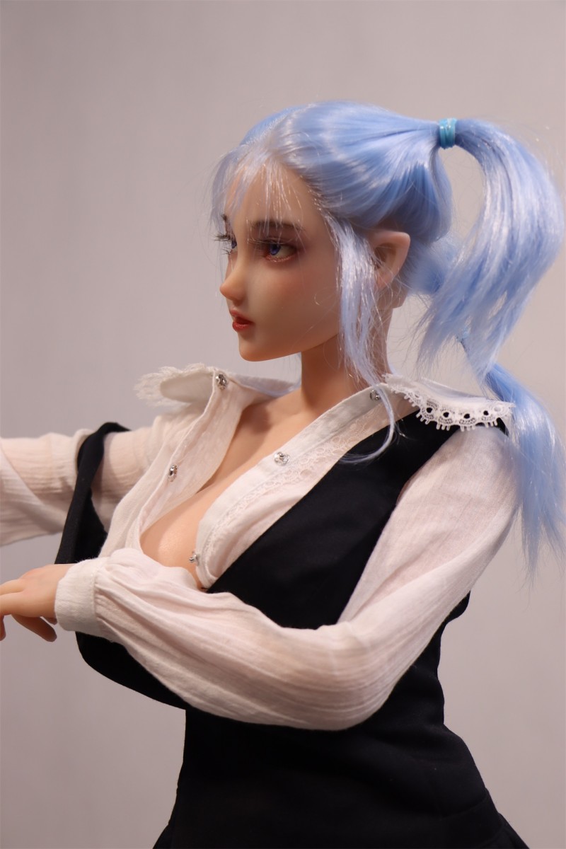 DOLLSHOP フルシリコン 新作 エロ アニメラブドール 罗刹湖精灵 4kg 70cm