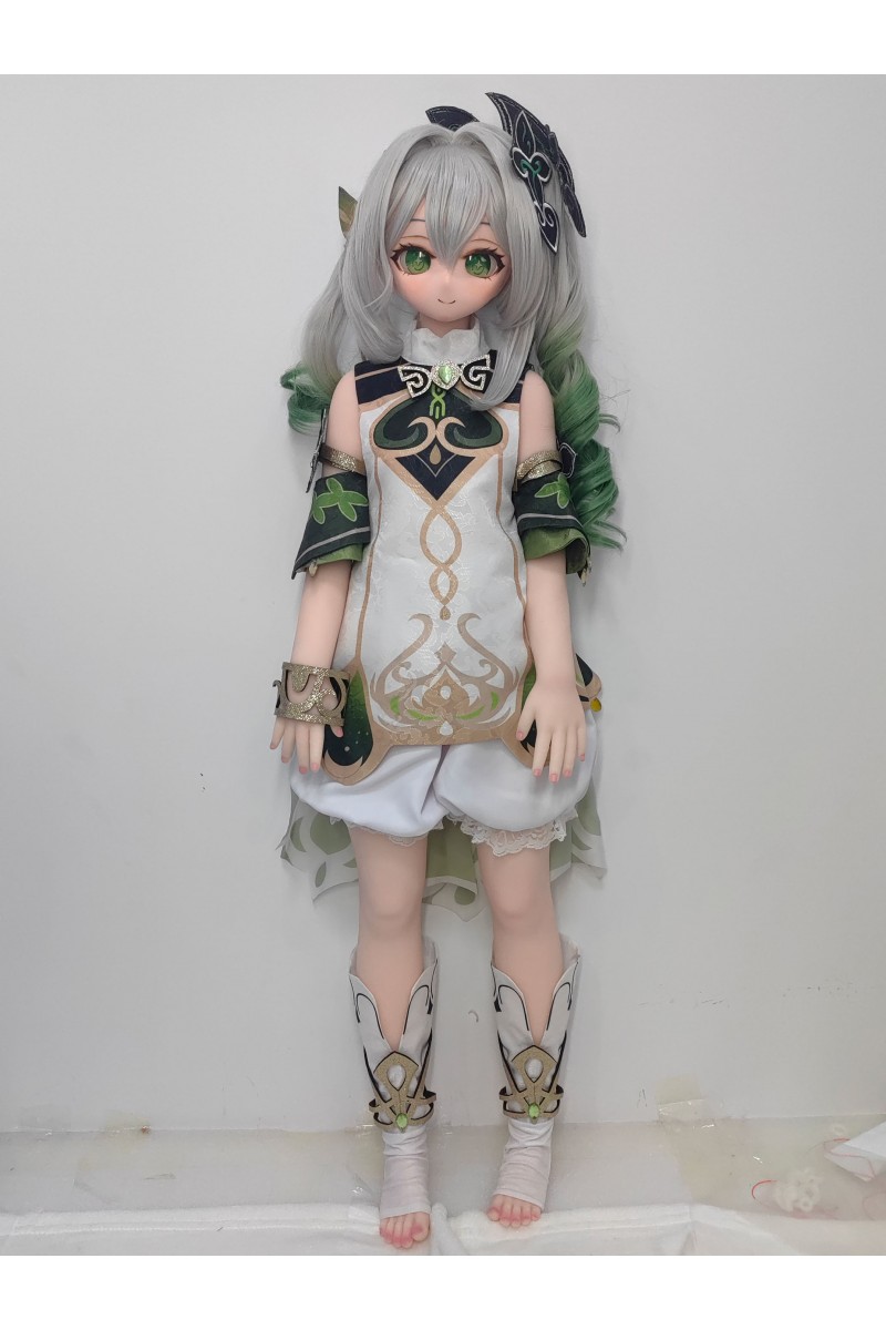 ミニアニメ小バストドール 草 85cm シリコン製 宣伝画像の衣装付き