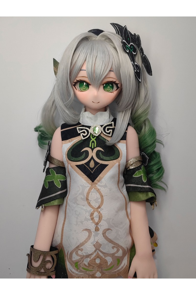 ミニアニメ小バストドール 草 85cm シリコン製 宣伝画像の衣装付き