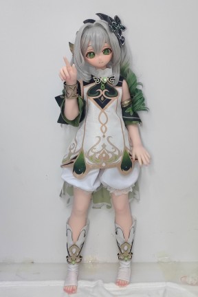 ミニアニメ小バストドール 草 85cm シリコン製 宣伝画像の衣装付き