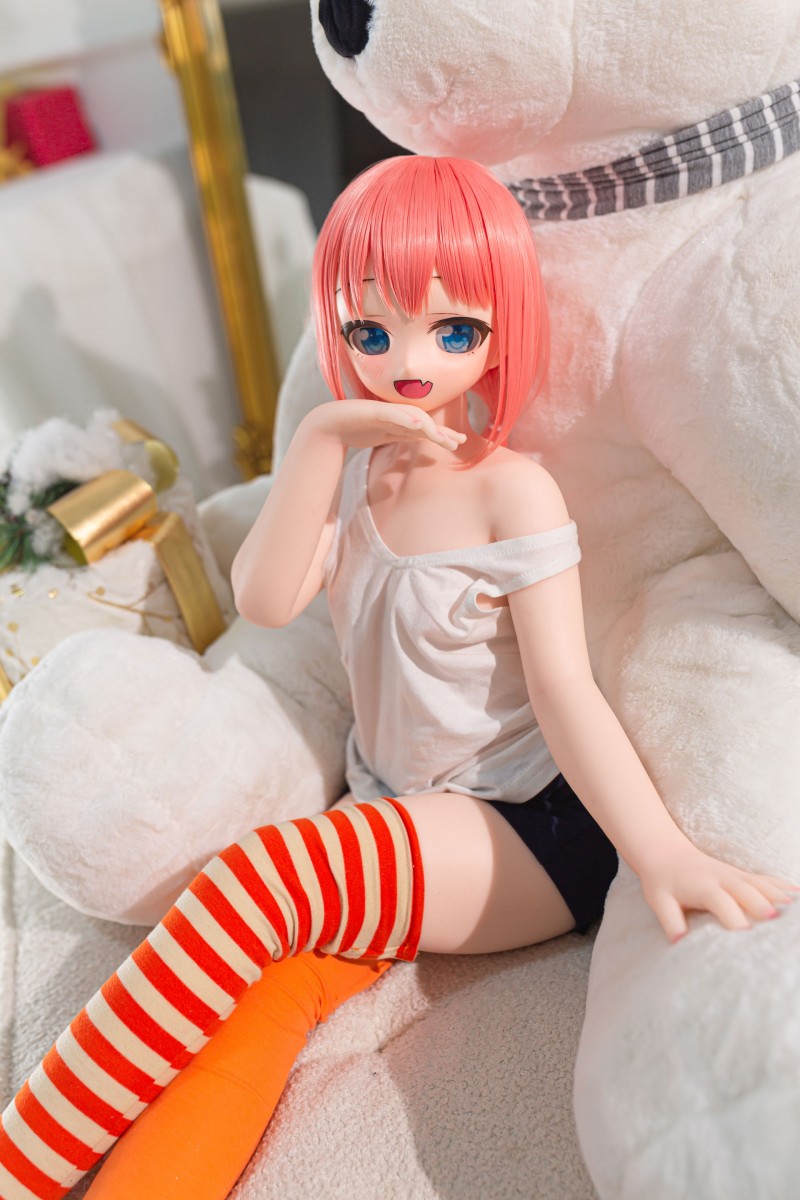 天使 もえシリコンアニメ ラブドール 85cm 宣伝画像の衣装付き