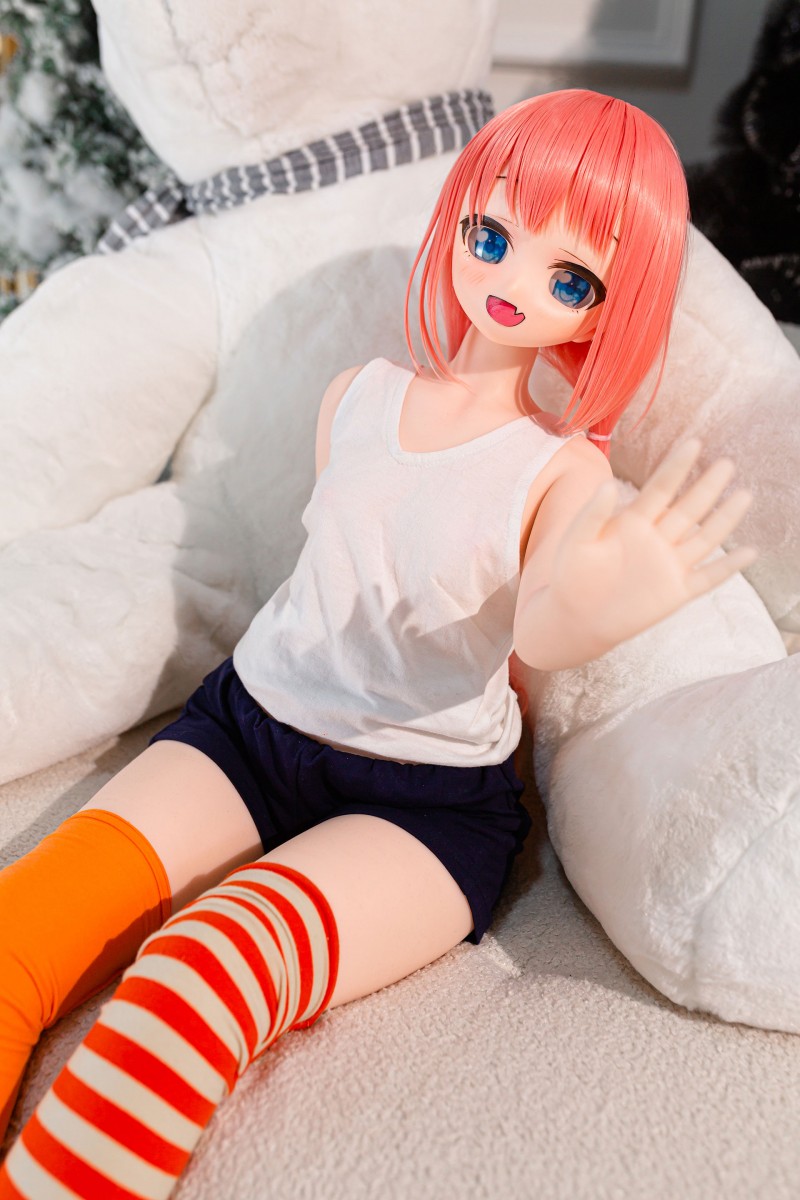 天使 もえシリコンアニメ ラブドール 85cm 宣伝画像の衣装付き