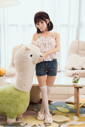 ろり ラブドール My Loli Waifu-Aya 126cm AAカップ シリコン製ヘッド+TPE製ボディ