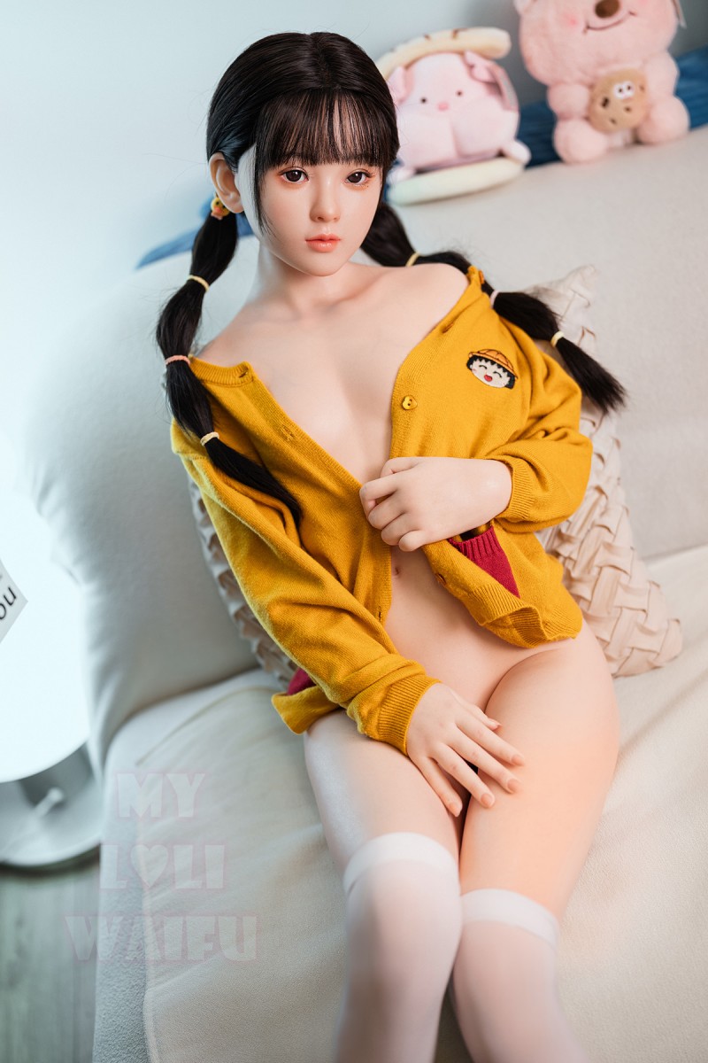 魅惑の美少女フルシリコンラブドール My Loli Waifu 桃 127cm Aカップ 