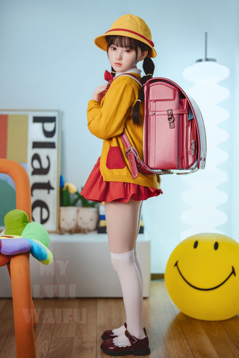 魅惑の美少女フルシリコンラブドール My Loli Waifu 桃 127cm Aカップ 