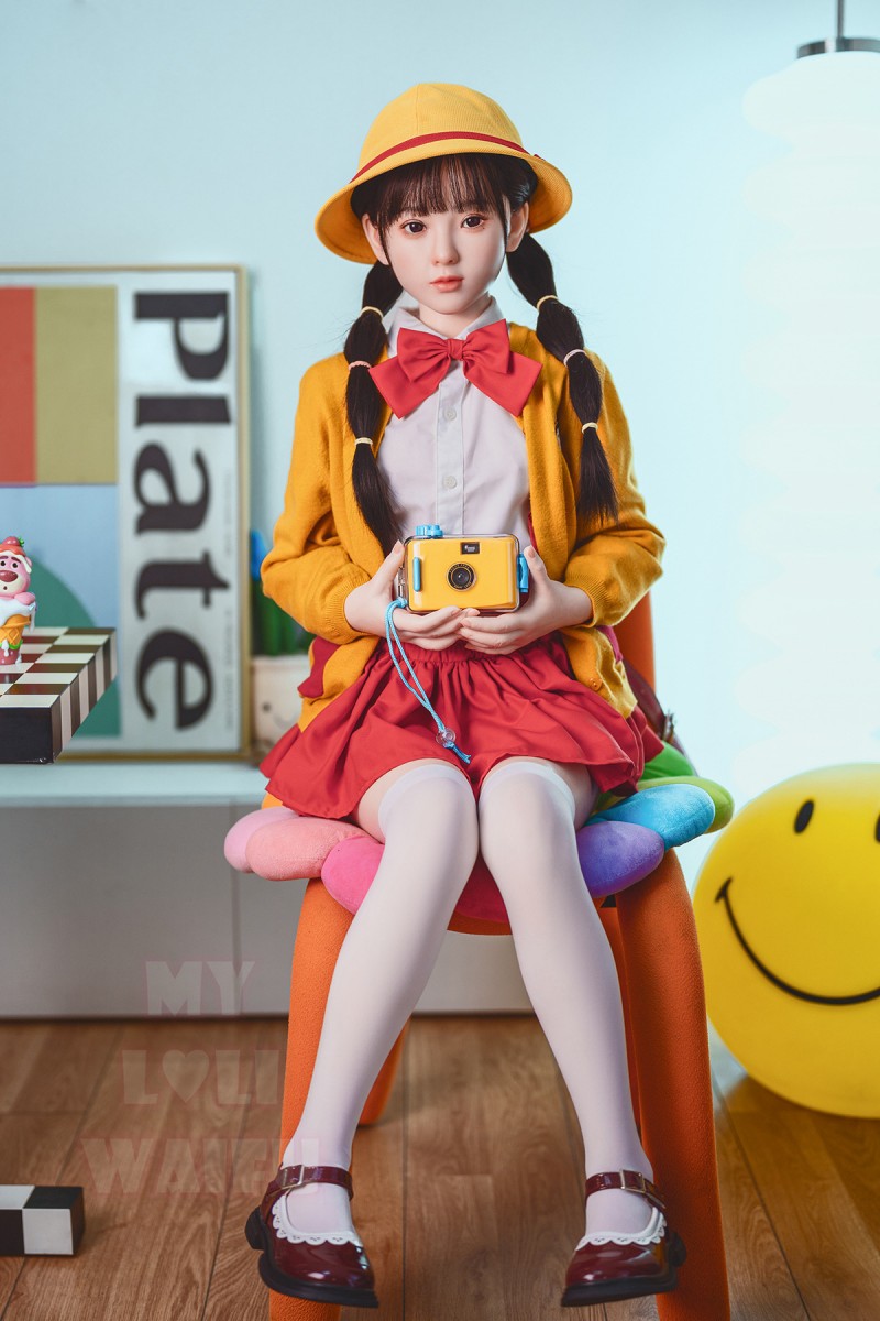 魅惑の美少女フルシリコンラブドール My Loli Waifu 桃 127cm Aカップ 