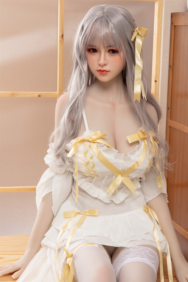 Only Love 銀髪 美 少女ラブドール 158cm Eカップ  高級シリコン頭部+TPEボディ