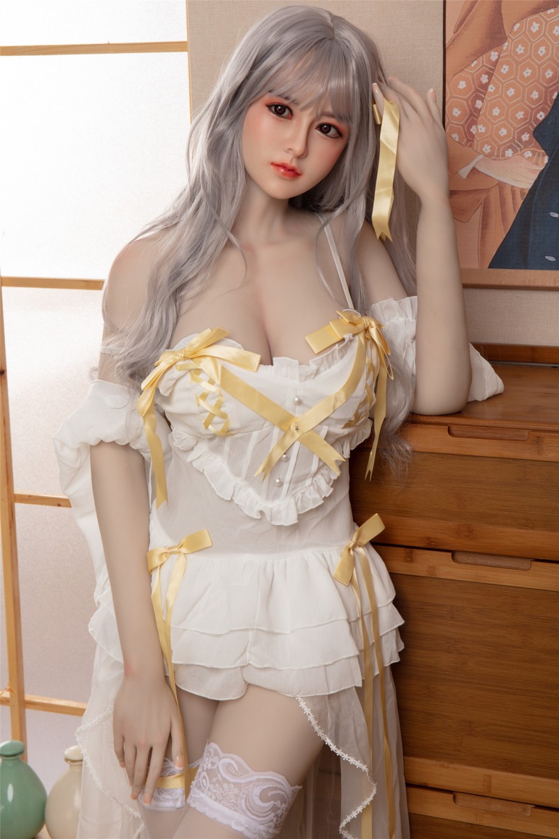 Only Love 銀髪 美 少女ラブドール 158cm Eカップ  高級シリコン頭部+TPEボディ