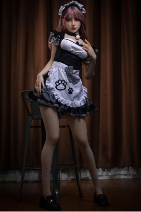 フルシリコンリアル ラブドール メイド制服 168cm Dカップ DD10ヘッド Onlylovedoll フルシリコンリアル ラブドール メイド制服 168cm Dカップ DD10ヘッド Onlylovedoll