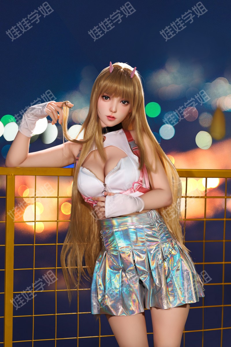 フルシリコン 金髪 美女ラブドール 161cm-Eカップ R84ヘッドReal girl 