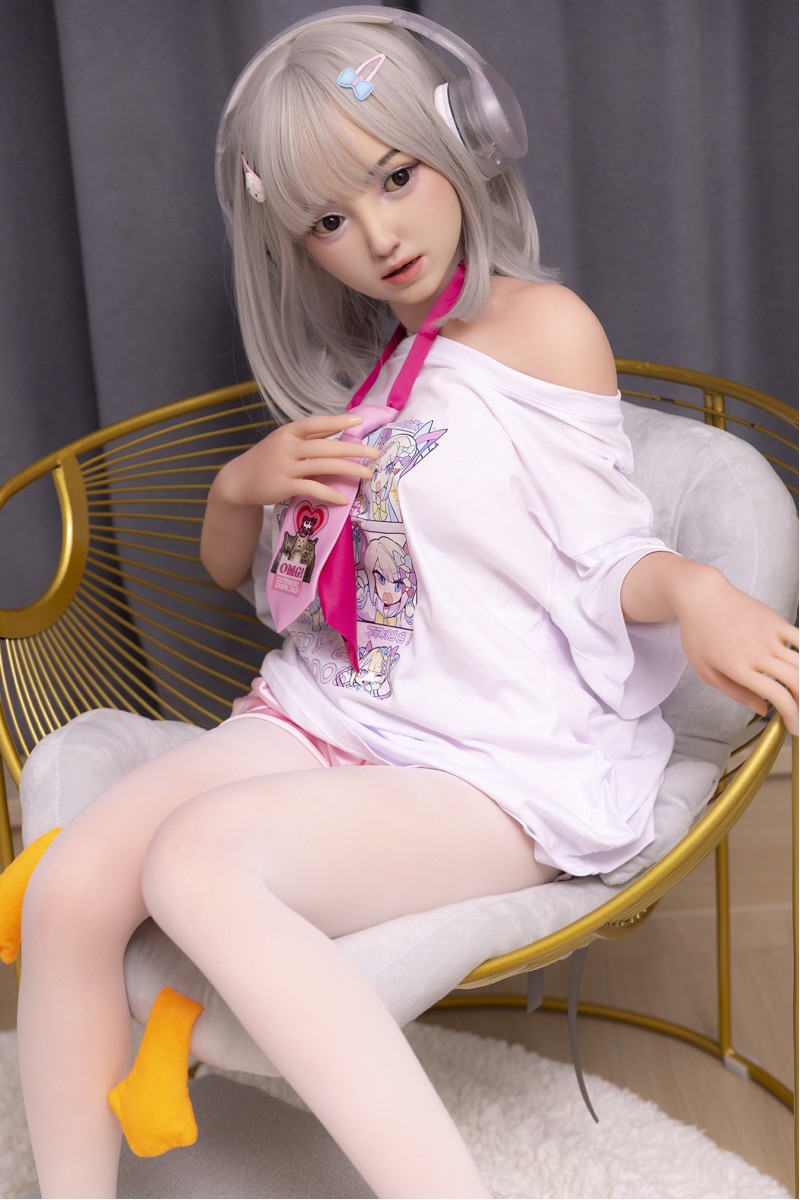 DOLLSHOP ロマンスかわいいラブドール 148cm Cカップ Real girl R90シリコンヘッド+TPEボディ