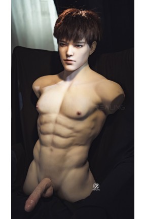 筋肉タイプトルソー男性ラブドール Realing 洛梵 82cm シリコン製ヘッド+tpeボディ 筋肉タイプトルソー男性ラブドール Realing 洛梵 82cm シリコン製ヘッド+tpeボディ